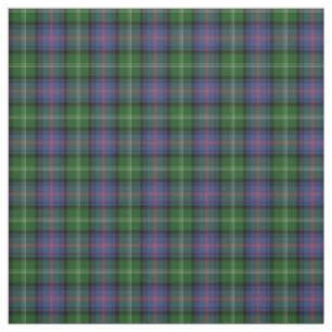 Tecido Clan Sutherland Tartan - pequeno padrão