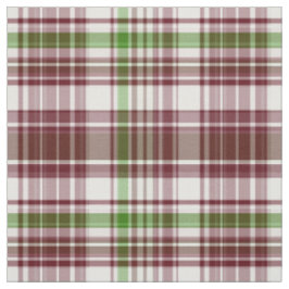 Tecido Claret, Xadrez de estilo Madras Verde, Estilo Prep