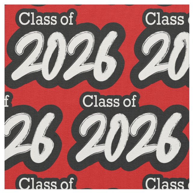 Tecido Classe de Pincel Vermelho de 2026 (Detalhe)