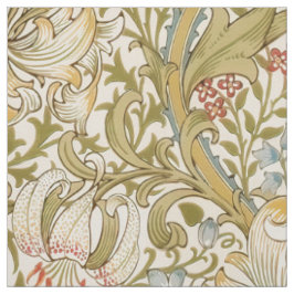 Tecido Clássico Lírio Dourado William Morris