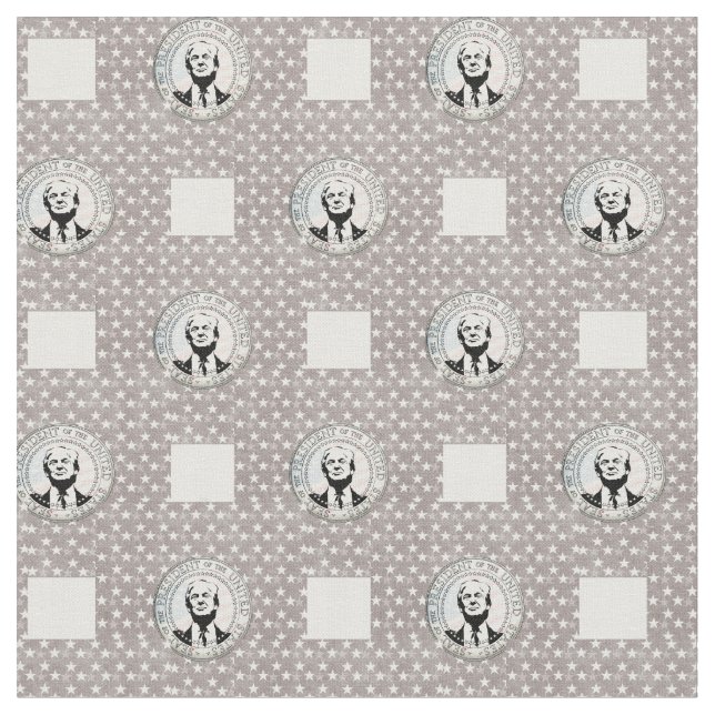 Tecido Clássico Trump 2024 (Detalhe)