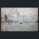 Tecido Claude Monet - Boats Regatta na Argentina<br><div class="desc">The Boats Regatta at Argenteuil / Regate a Argenteuil - Claude Monet,  Oil on Canvas,  1874</div>