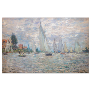 Tecido Claude Monet - Boats Regatta na Argentina