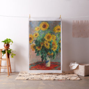Tecido Claude Monet - Buquê de Sunflower