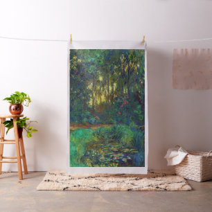 Tecido Claude Monet - Canto de um Pond com Lírios