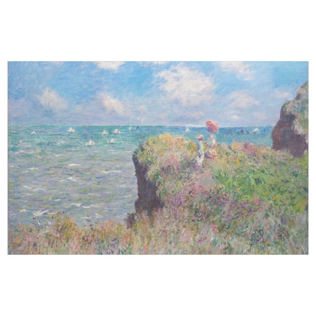 Tecido Claude Monet - Cliff Walk em Pourville (Jarda)
