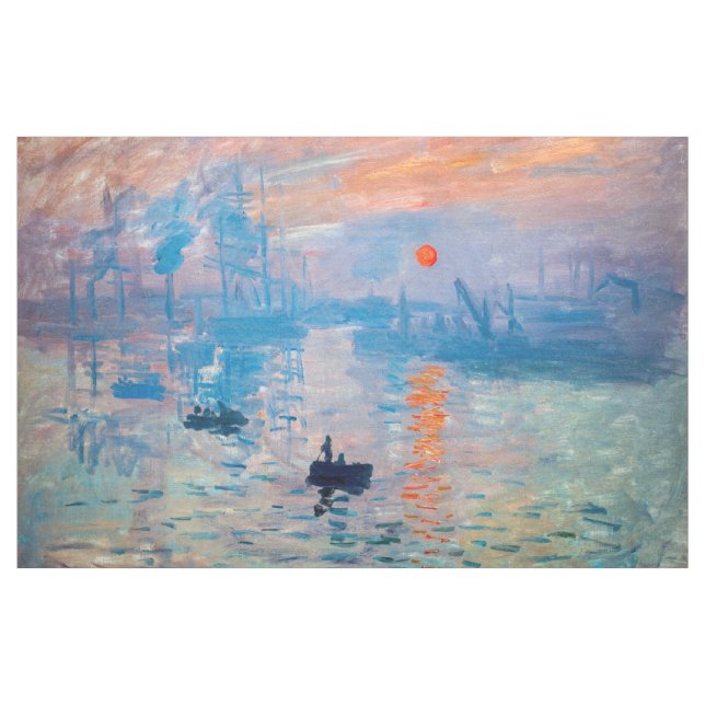 Tecido Claude Monet - Impressão, Assalto do Sol (Jarda)