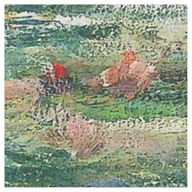 Tecido Claude Monet - Lírios (Detalhe)
