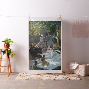 Tecido Claude Monet - Luncheon sobre a grama, Painel da D