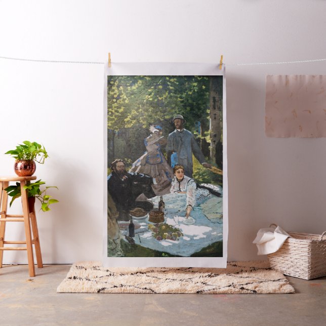 Tecido Claude Monet - Luncheon sobre a grama, Painel da D (In Situ)