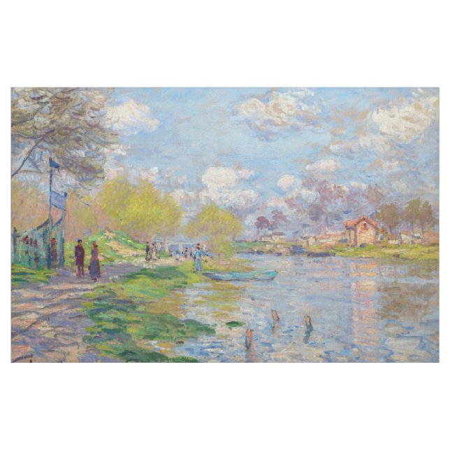 Tecido Claude Monet - Spring by the Seine (Jarda)