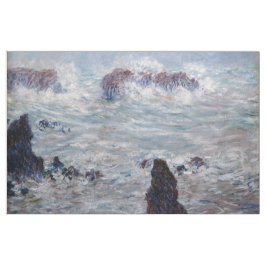 Tecido Claude Monet - Tempestade ao largo da costa de Bel