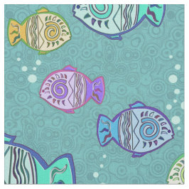 Tecido Clip-Art Fish Pattern + suas ideias