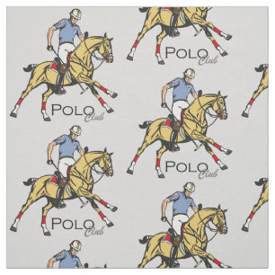 Tecido clube desportivo de polo equestre