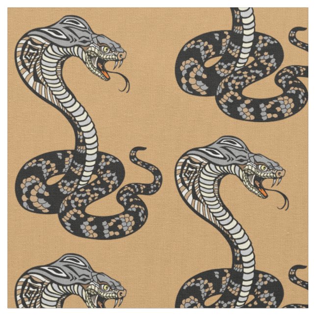 Tecido cobra da cobra (Detalhe)