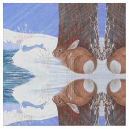 Tecido Coelhinho Frio ~ BRRR!