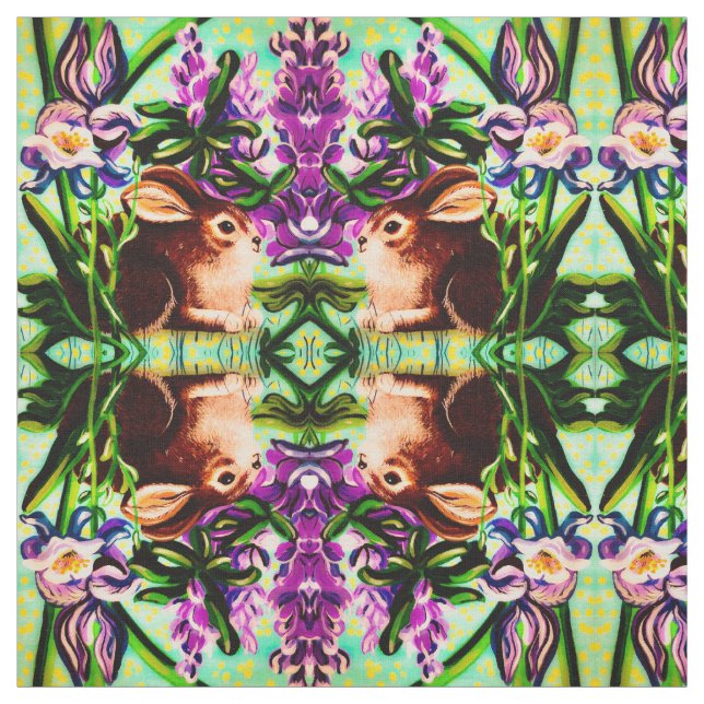 Tecido Coelhinho na Ronda (Modelo)