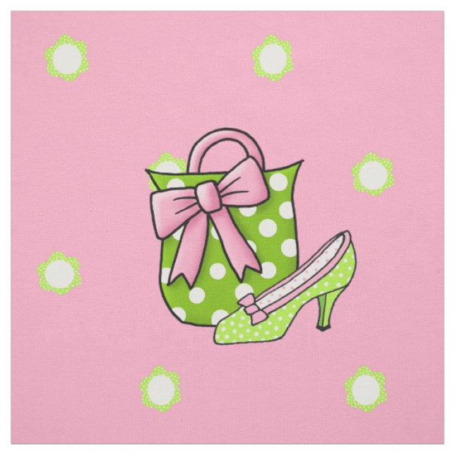 Tecido Coisas da KiniArt Girlie (Modelo)