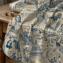 Colagem Histórica Vintage Americana Azul ID1308