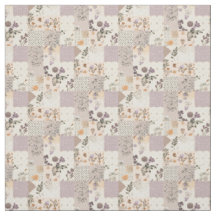Colcha de retalhos lilás vintage Cottagecore