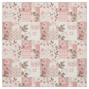 Tecido Colcha Vintage Cottagecore em Tonalidades Pastel d