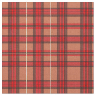 Tecido Coleção de tendências do Tartan da Xadrez Vermelha