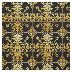 Tecido Coleção de Trendências de Luxo Floral Elegante