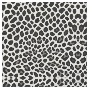 Tecido Coleção Elegante de Leopardo Branco de Luxo Popula