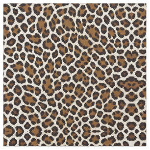 Tecido Coleção Elegante de Leopardo Branco Trendy Luxury
