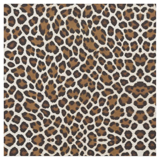 Tecido Coleção Elegante de Leopardo Branco Trendy Luxury (Detalhe)