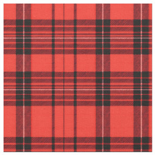 Tecido Coleção Moderna Tradicional Vermelha Xadrez Tartan