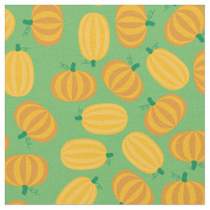 Tecido Colheita de Pumpkins Queda