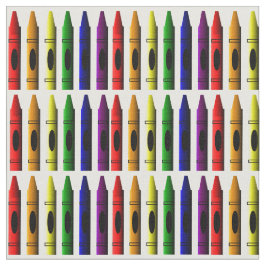 Tecido Colorida Crayons
