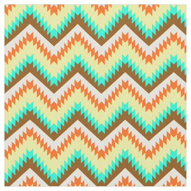 Tecido Colorir Chevrons Zig Zag (Detalhe)