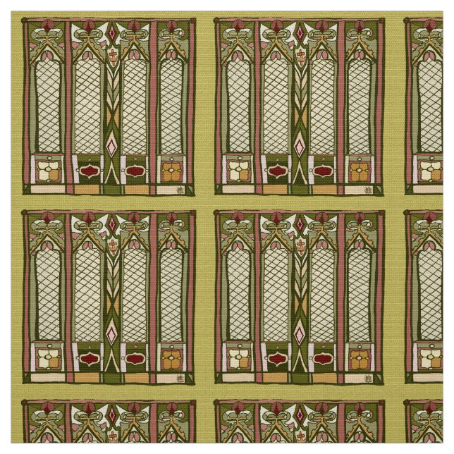 Tecido com das "teste padrão estilizado artes e (Modelo)