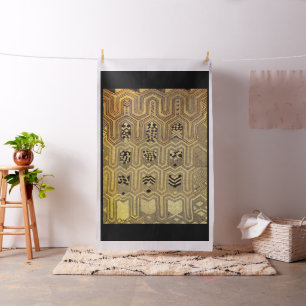 Tecido com Design Inspirado no Tecido Kuba African