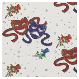 Tecido Comédia de Drama Americano e Tragédia