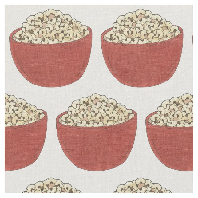 Tecido Comida de Alma de Ervilhas Negras de Estilo Sul (Detalhe)