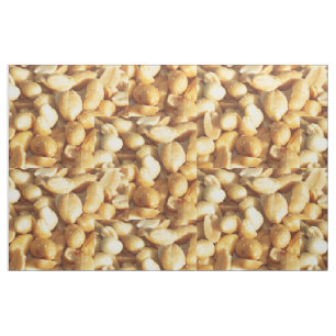 Tecido comida, muitos pequenos amendoins salgados