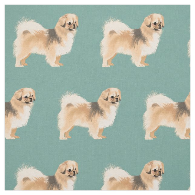 Tecido Composto de Tibetano Spaniel (Cream) (Modelo)