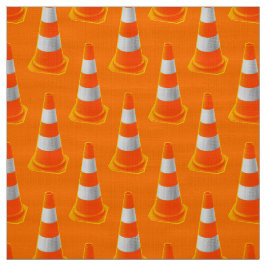 Tecido Cone de Tráfego com faixas de Cinza