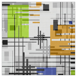 Tecido Cons revestidos de formas geométricas abstrato mo