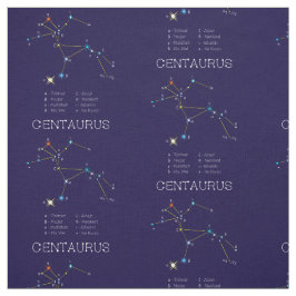 Tecido Constelação De Estrelas Centaurus