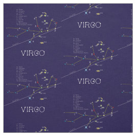 Tecido Constelação Zodiac Virgo