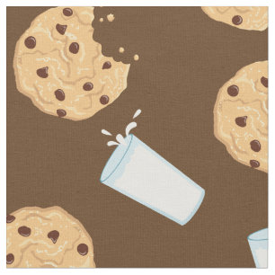 Tecido Cookies Chip de Chocolate e Crianças de Cuta de Le