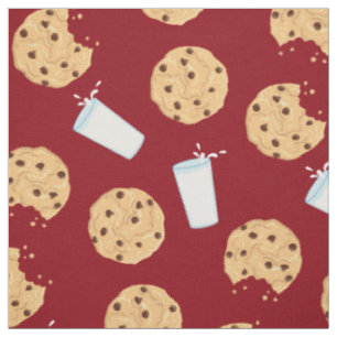 Tecido Cookies Chip de Chocolate e Crianças Geladas de L