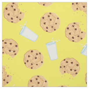 Tecido Cookies Chip de Chocolate e Crianças Geladas de L