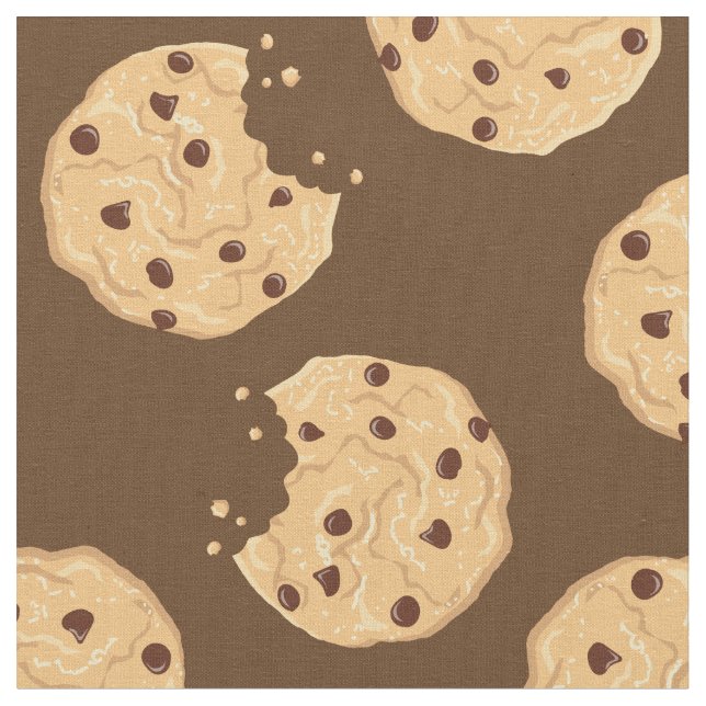 Tecido Cookies de chocolate são crianças (Detalhe)