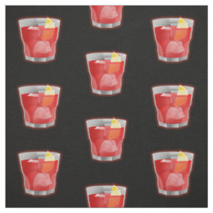Tecido Coquetel Negroni
