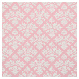Tecido Cor-de-rosa, Cor damasco branca #3 Tamanho6